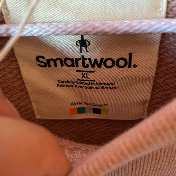 SmartWool Recycled Terry Cropped Sweatshirt - Merino Wool - Picture 7 of 8
